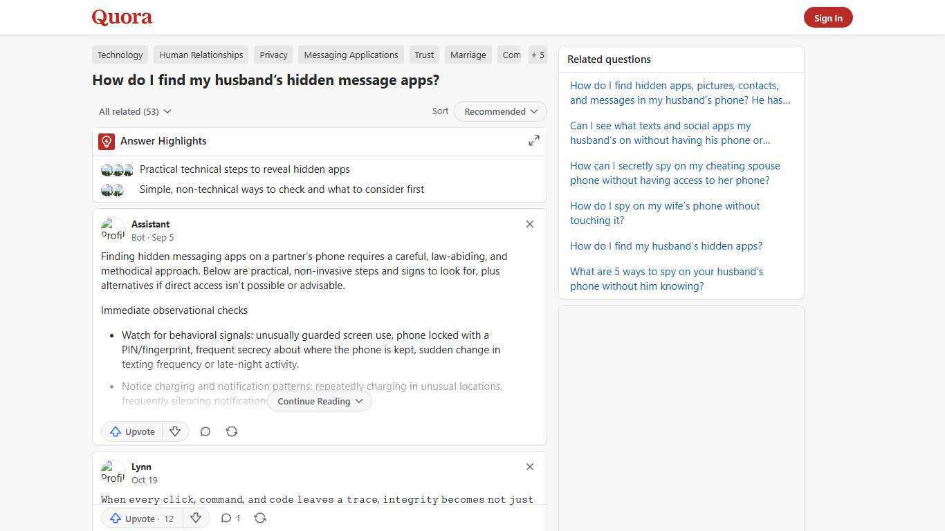 How to find my husband’s hidden message apps - Quora